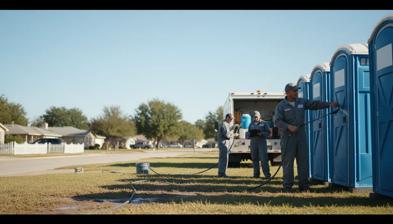 Long-Term Portable Toilet Rental in Paris, AR near me